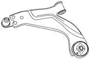 FORD LEIS713051AJ Suspension Control Arm-Lower